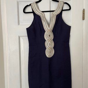 Lily Pulitzer Navy Dress - Size 6